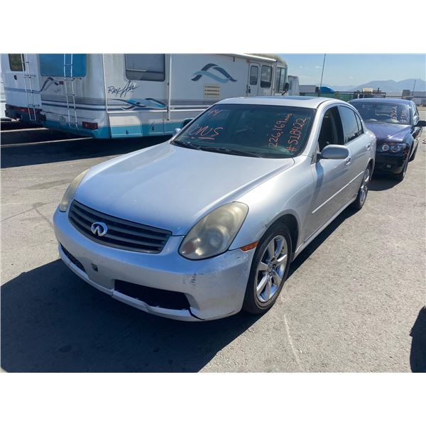 2006	INFINITI	G35