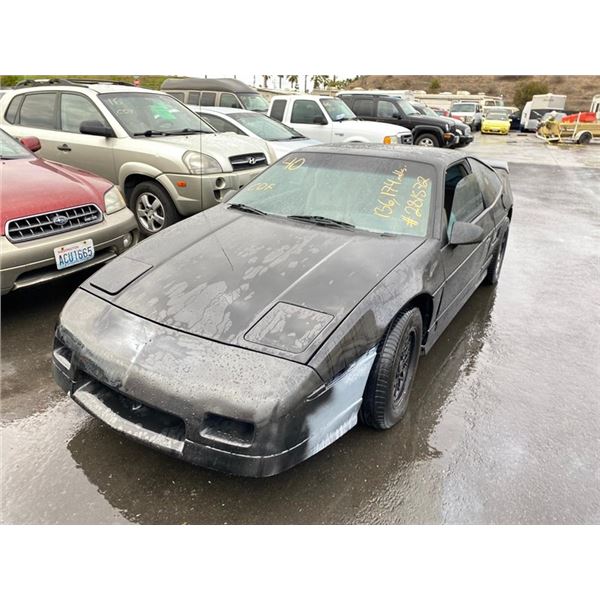 1986	Pontiac	Fiero
