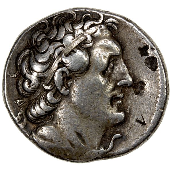 PTOLEMAIC KINGDOM: Ptolemy II Philadelphos, 285-246 BC, AR tetradrachm (14.15g), Tyre, year 30 (256/