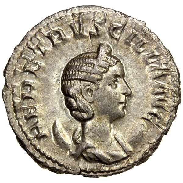ROMAN EMPIRE: Herennia Etruscilla, augusta, 249-251, AR antoninianus (3.77g), Rome, EF-AU
