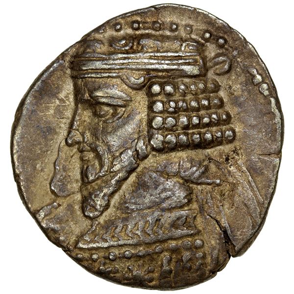 PARTHIAN KINGDOM: Gotarzes II, ca. 40-51 AD, BI tetradrachm (14.10g), Seleukeia on the Tigris, SE 35