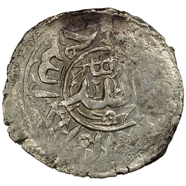 QASIMID: al-Mahdi Muhammad, 1697-1718, AR dirham (3.77g), NM, AH1114, choice EF