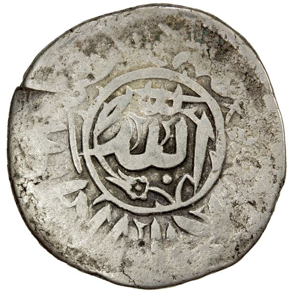 QASIMID: al-Mahdi Muhammad, 1697-1718, AR dirham (4.16g), NM, AH1115, VF