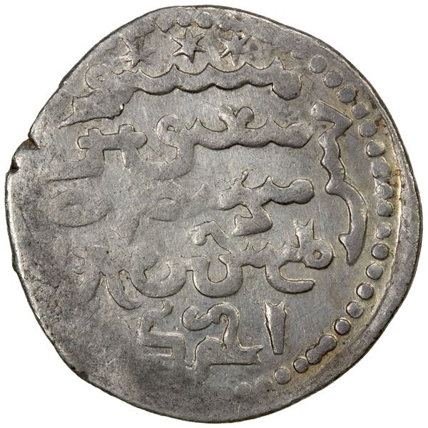 ILKHAN: Ahmad Tekudar, 1282-1284, AR dirham (2.45g), Tabriz, AH682, VF