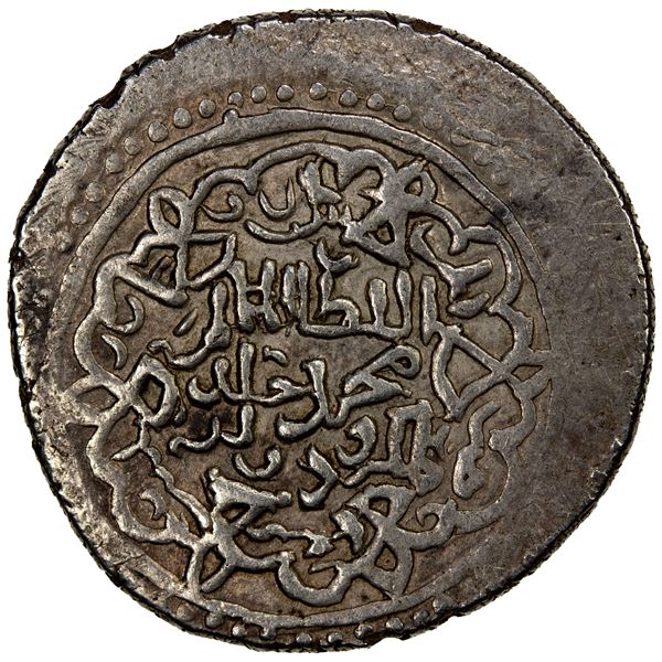 ILKHAN: Muhammad Khan, 1336-1338, AR 6 dirhams (7.46g), Amul, AH738, choice VF