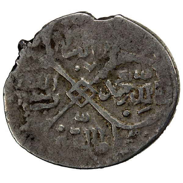 JALAYRIDS: Shaykh Hasan, 1335-1356, AR 1/3 dinar (1.25g), Baghdad, AH749, F-VF