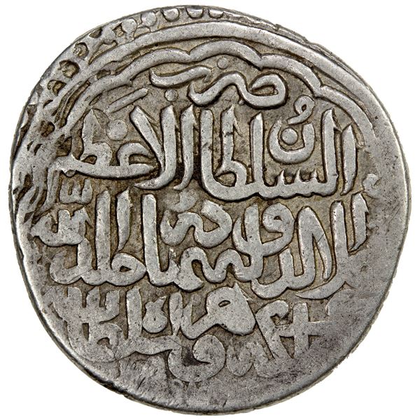 TIMURID: 'Ala al-Dawla, 1447, AR tanka (5.07g), Herat, AH851, VF