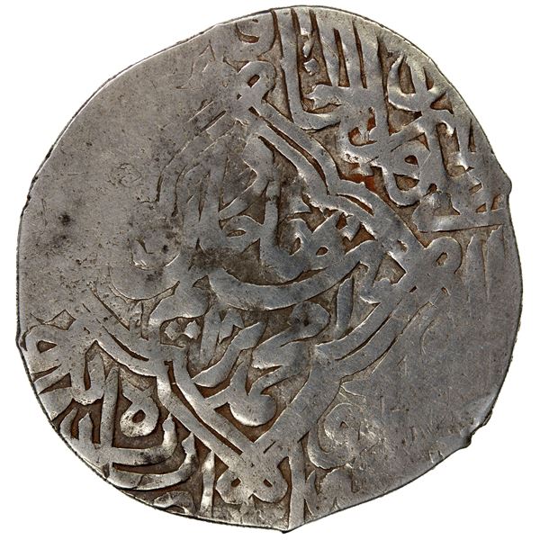 SHAYBANID: Muhammad Ibrahim, 1599-1600, AR tanka (4.67g), Balkh, AH1009, F-VF