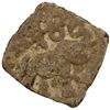 Image 1 : SATAVAHANA: Sri Satakarni, 1st century BC, lead square unit (1.78g), decent Fine