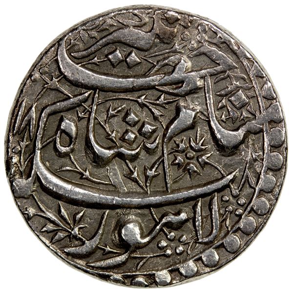 MUGHAL: Jahangir, 1605-1628, AR sawai rupee (13.80g), Lahore, AH1018 year 5, VF-EF