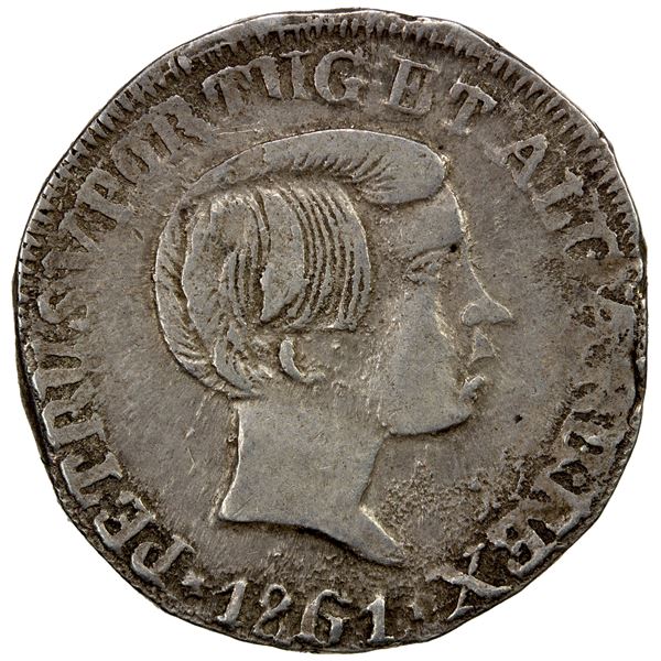 GOA: AR rupia (10.94g), 1861, VF