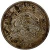 Image 1 : CHOPMARKED COINS: JAPAN: Meiji, 1868-1912, AR yen, year 23 (1890), VF
