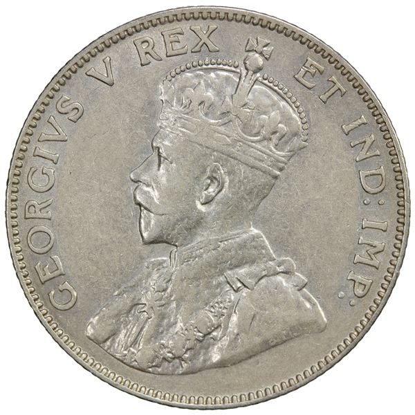 CANADA: George V, 1910-1936, AR 25 cents, 1911, VF-EF