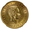 Image 1 : CUBA: First Republic, AV 5 pesos, 1916, NGC MS62
