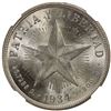 Image 1 : CUBA: First Republic, AR peso, 1934, NGC MS64