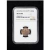 Image 3 : EGYPT: Abdul Hamid II, 1876-1909, AE 1/20 qirsh, AH1293 year 31-H, NGC MS64 RB