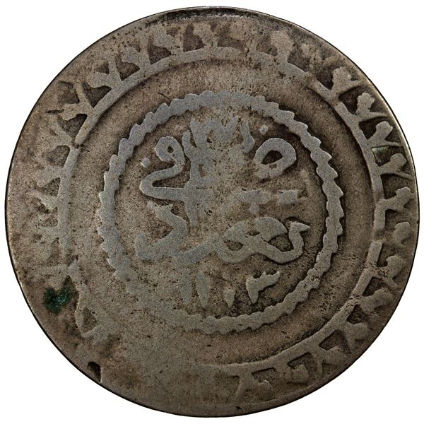 IRAQ: Mahmud II, 1808-1839, BI 5 piastres, Baghdad, AH1223 year 27, VG