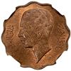 Image 1 : IRAQ: Ghazi I, 1933-1939, bronze 10 fils, 1938/AH1357, NGC MS64 RB