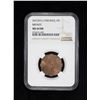 Image 3 : IRAQ: Ghazi I, 1933-1939, bronze 10 fils, 1938/AH1357, NGC MS64 RB