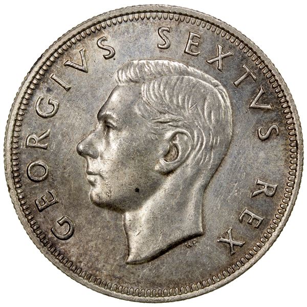 SOUTH AFRICA: George VI, 1936-1952, AR 2½ shillings, 1948, Unc