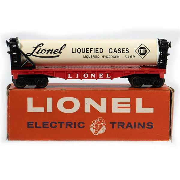 Lionel Postwar 6469 Liquefied Gas Tank Car in original box