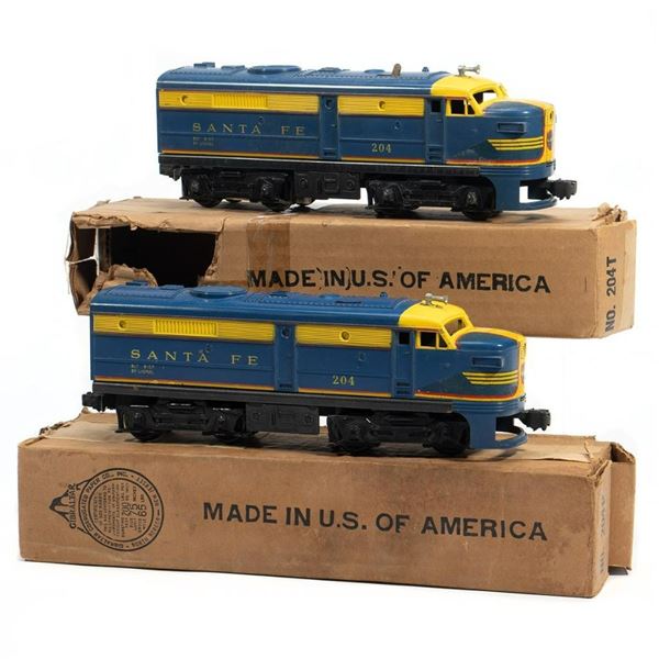 Lionel 204 Santa Fe Alco Diesel A-A units