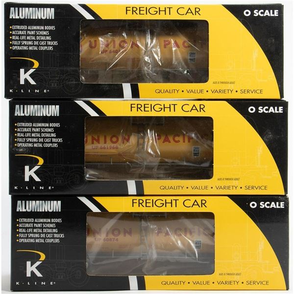K-Line Union Pacific Scale Tank Car - 3 Car Set