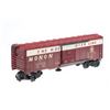 Image 2 : Lionel 3494-550 Monon Operating Box Car. Built Date One Side Only.
