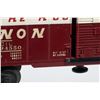 Image 4 : Lionel 3494-550 Monon Operating Box Car. Built Date One Side Only.