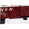 Image 5 : Lionel 3494-550 Monon Operating Box Car. Built Date One Side Only.