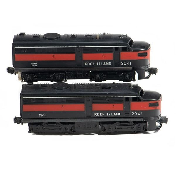 Lionel 2041 Rock Island Alco A-A Diesel Locomotives