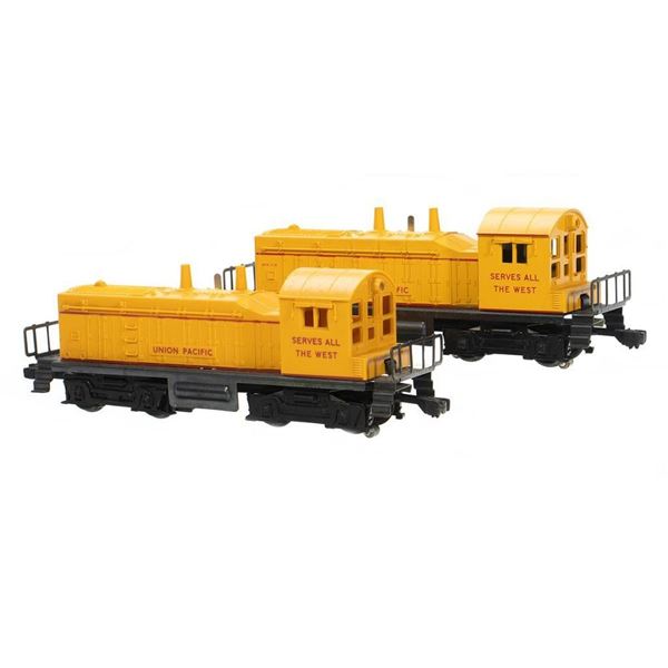 Lionel 645 Union Pacific NW2 Switcher, (2) pieces