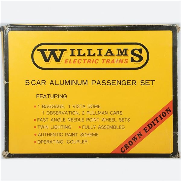 Williams Crown Edition 5 car aluminum passenger set