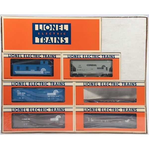 Lionel 6-11700 Conrail Limited 1987 Limited Edition Set with diesel locomotive, 5 freight cars and c