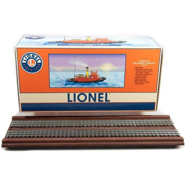 Lionel 6-24109 Tugboat and homemade car float