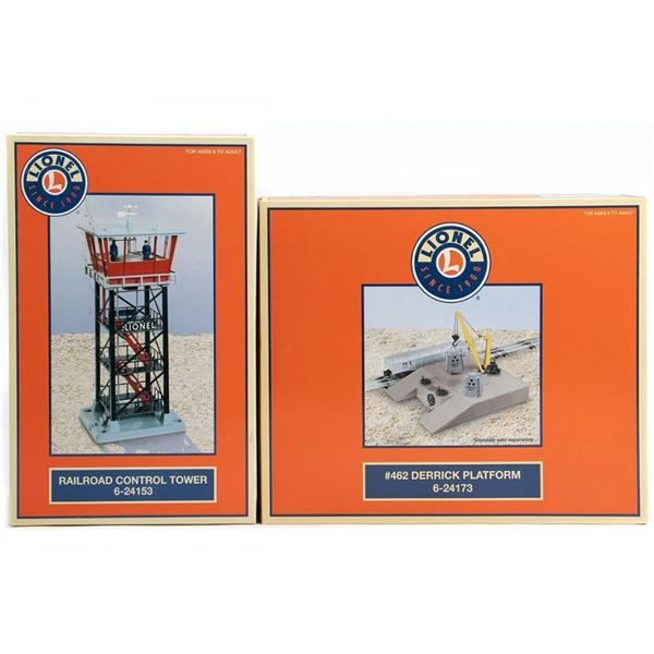 Lionel 6-24173 Number 462 Derrick Platform Lionel6-24153 Railroad Control Tower