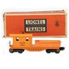Image 1 : Lionel Postwar 6119-25 Work Caboose. Flat Orange frame. Original box.