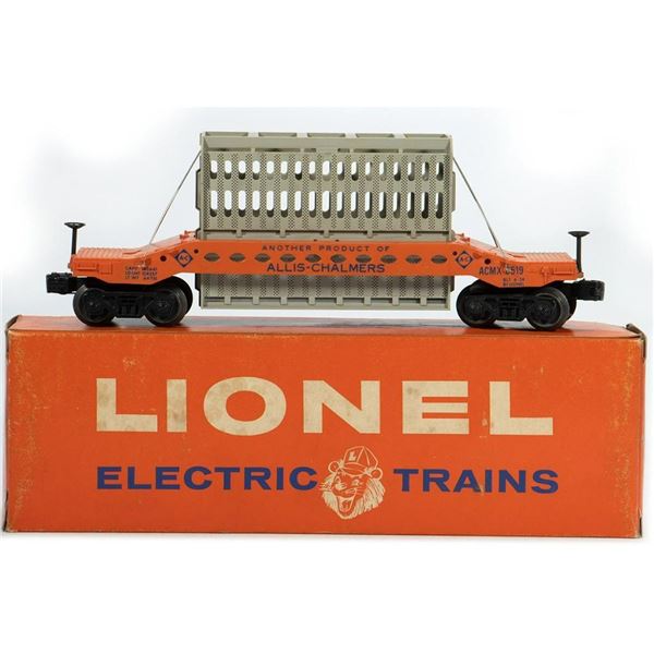 Lionel Postwar 6519 Allis Chalmers Car. In original box.