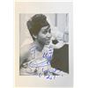 Image 1 : Signed Aretha Franklin Media Press Photo