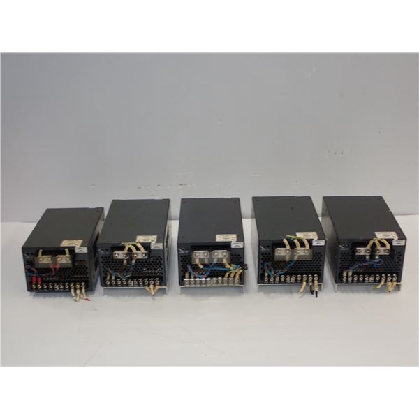(5) Lambda # JWS300-24 Power Supplies