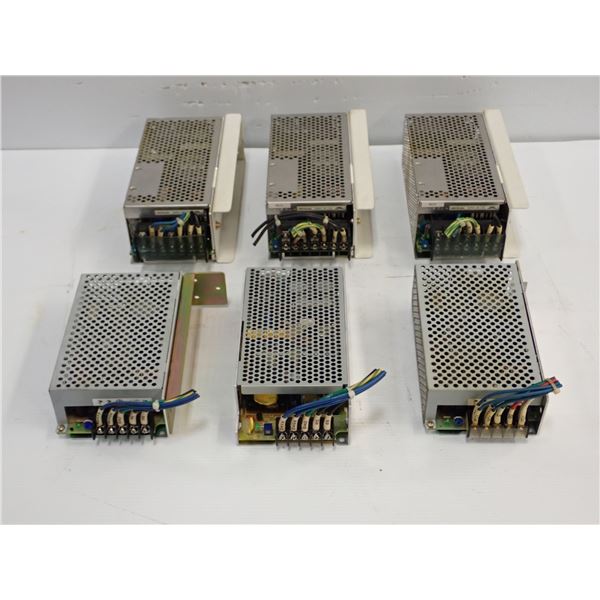 Lot Of (6) Omron Power Supplies