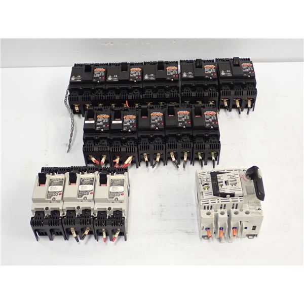 Lot Of Circuit Breakers And Contactors