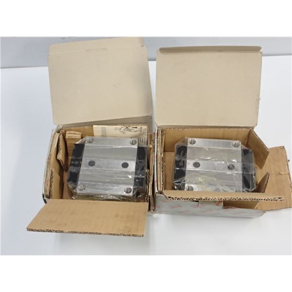 (2) Rexroth # MNR: R165149420 KUGEL WAGEN CS B RUNNER BLOCK CS