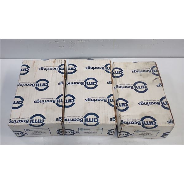 (3) New - AMI Bearings #KHLP210 / PN 0062-VMJ9 Pillow Block Bearings