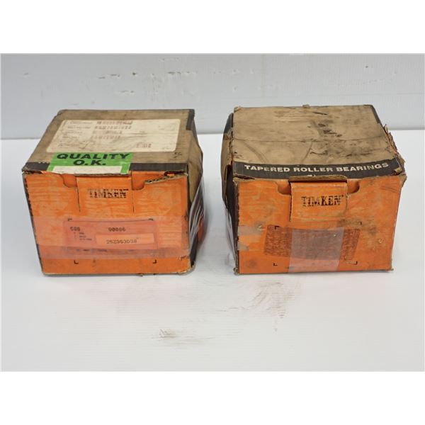 (2) Timken # 25Z353D38 Bearings