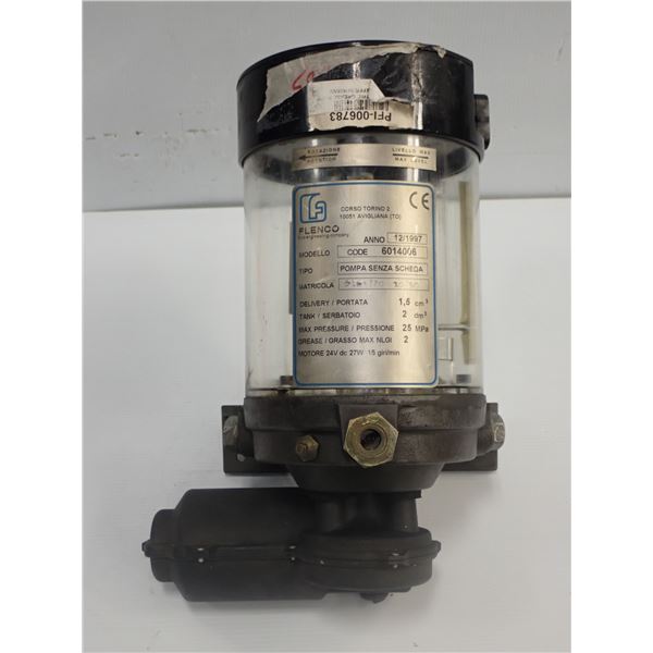 Flenco # 6014006 Lubrication Pump 24V