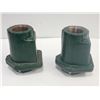 Image 5 : (2) Zoeller # 2P845 Check Valves, 2 in, Single, Inline Swing, Cast Iron, FNPT x FNPT - NEW