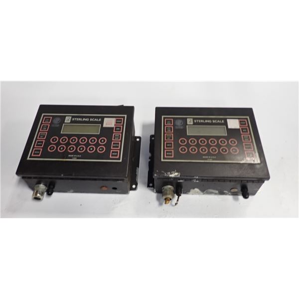 (2) Sterling Scale #DW810 N12 Weight Indicators