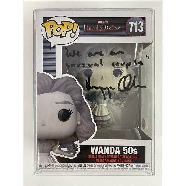 JSA Signed Scarlet Witch Funko Pop