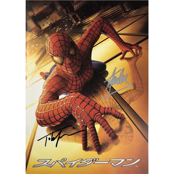 Autograph Signed Spiderman Movie Picture Book